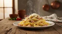 Makaron carbonara w 15 minut: prosty przepis dla głodnych i zabieganych