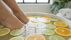 Zmęczenie, obrzęk, nieprzyjemny zapach, żółte paznokcie: Kąpiel stóp - cztery proste rozwiązania