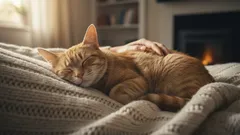 Dlaczego twój kot śpi w ten sposób? Pozycje do spania, które mogą ukrywać oznaki bólu